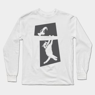 Kitten on a tree Long Sleeve T-Shirt